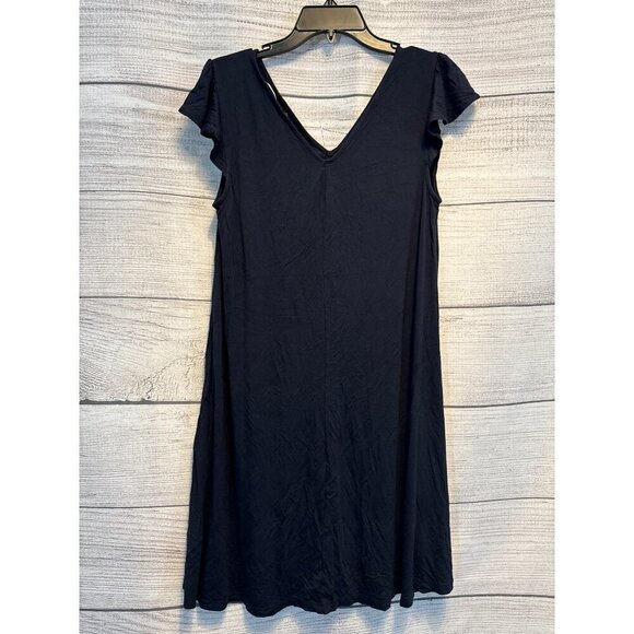 LOFT Embroidered Flutter Swing Dress Size S - Picture 3 of 3